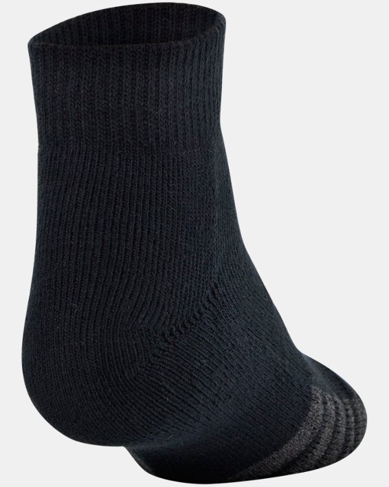 Kids' UA Performance Tech Low Cut Socks – 6-Pack, Black, pdpMainDesktop image number 6